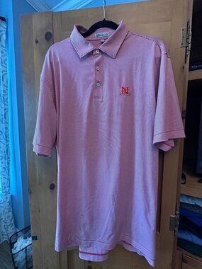 Nebraska Peter Millar Polo Size XL
